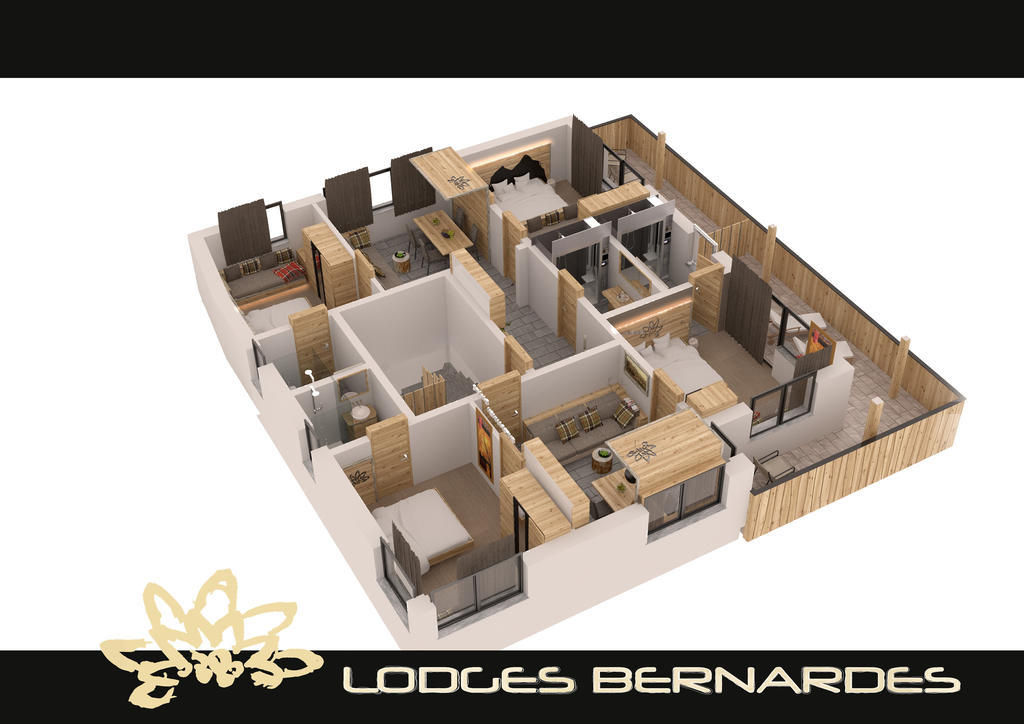 Apart Lodges Bernardes Fiss Szoba fotó
